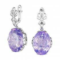 Earrings «In Lavender Captivity»