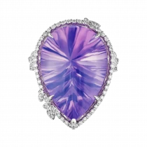 Ring «Lavender Resonance»