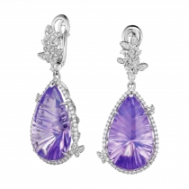 Earrings «Lavender Resonance»