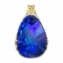Pendant «Peacock Feather»