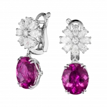 Earrings «Etude in Pink»