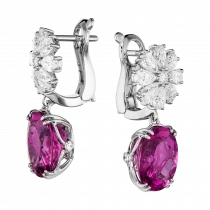 Earrings «Etude in Pink»