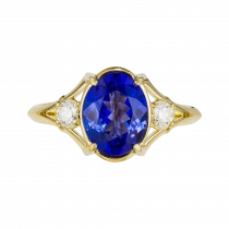 Ring «Weightless Depth»