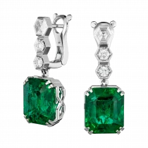 Earrings «In the light of the Louvre»