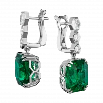 Earrings «In the light of the Louvre»