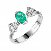 Ring «Taiga Camellia»