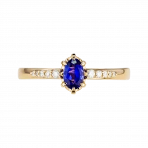Ring «Flowing like a ringing stream»