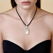 Pendant «Feather of the Firebird 2» Pendant «Feather of the Firebird 2»
