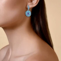 Earrings «Miracle of the Himalayas»