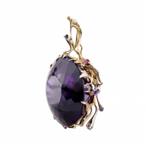 Pendant «Purple planet»