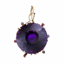 Pendant «Purple planet»