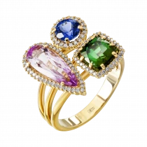 Ring «May palette»