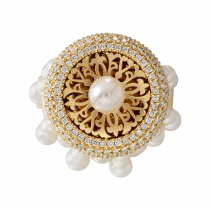 Ring «Pearl crown»