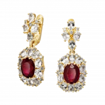 Earrings «Ignite hearts»-1