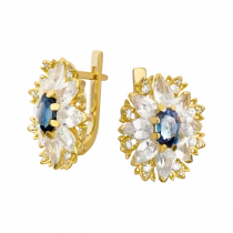 Earrings «Blumencorso»