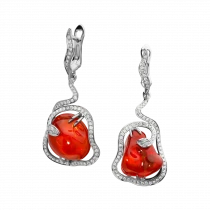 Earrings «Red bells»