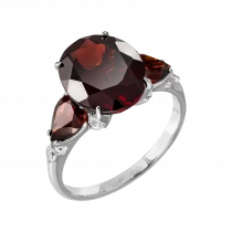 Ring «Pomegranate sorbet»