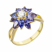 Ring «Flower rareish»