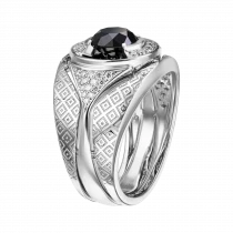 Ring «Black Knight»