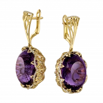 Earrings «The obsession of the night»