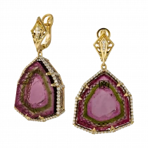 Earrings «Shape and color»