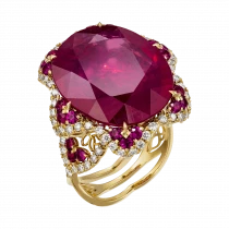 Ring «fire of spring»