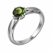 Ring «face of spring»