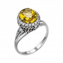 Ring «Like a bright sun»