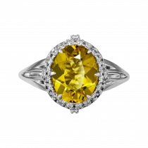 Ring «Like a bright sun»