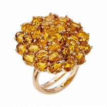 Ring «adoring flowers»