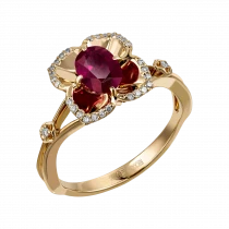 Ring «beauty of the valley»