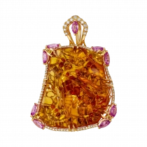 Pendant «fiery mosaic»