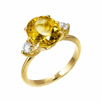 Ring «golden waves»