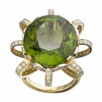 Ring «Green sun»