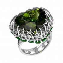 Ring «Resounds in the heart»